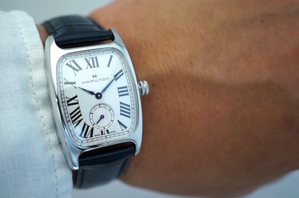 安心なハミルトン 時計 ボルトン Boulton Mサイズ H と Lサイズ H ハミルトン正規販売店ランドホー