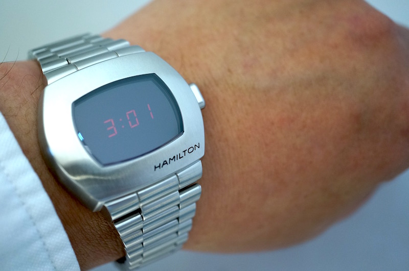 HAMILTON PSR パルサー50周年記念腕時計 - 腕時計(デジタル)