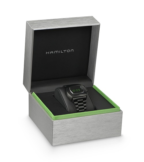 映画マトリックス世界限定モデル。ハミルトンPSR MTX H52434130 BLACK  