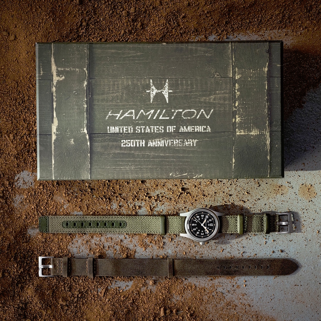 国内正規品ハミルトン　カーキフィールドメカ限定モデル　36ミリ　H69399932
