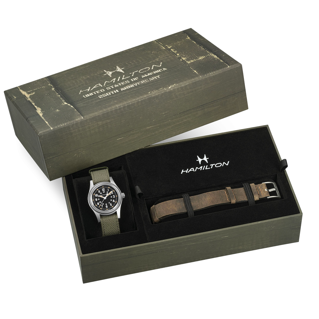 国内正規品ハミルトン　カーキフィールドメカ限定モデル　36ミリ　H69399932