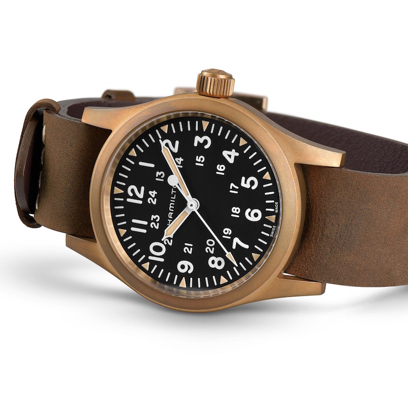 ハミルトン カーキ フィールド MECHANICAL BRONZE 38mm2022年に購入数回着用