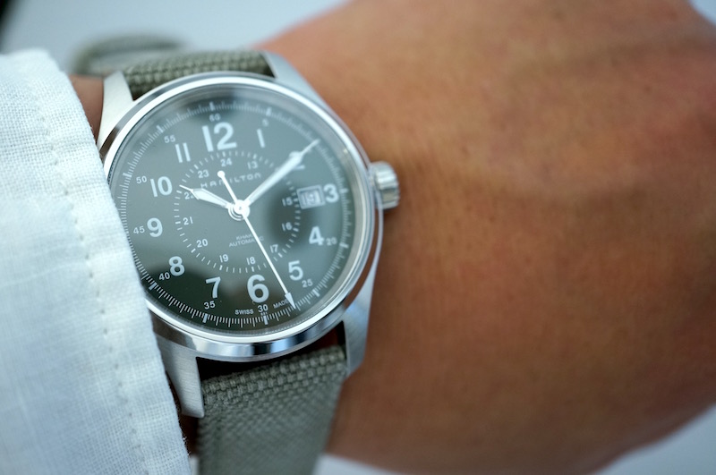 与え HAMILTON ハミルトン Khaki Field Auto40mm国内正規品 kids-nurie.com