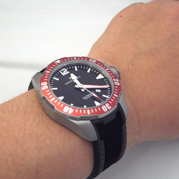 HAMILTON カーキ ネイビー オープンウォーター チタニウム 腕時計