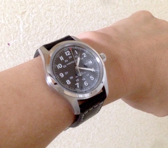 限定特価】 ハミルトン ダットソン 腕時計 電池交換に出しました、問題