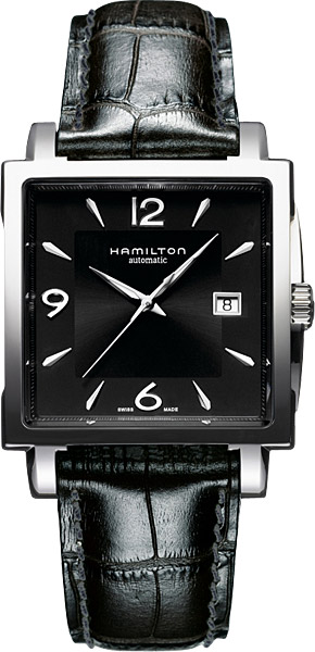 そが【電池交換済】HAMILTON ハミルトン 腕時計 ジャズマスター スクエア